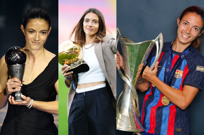 Aitana Bonmatí won the Best Fifa Women’s Player award, the Ballon d’Or Féminin and the UEFA Women’s Player of the Year award. (PHOTO: Gallo Images/Getty Images) 