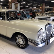 Rare 1967 'fintail' Mercedes-Benz station wagon headlines classic car auction