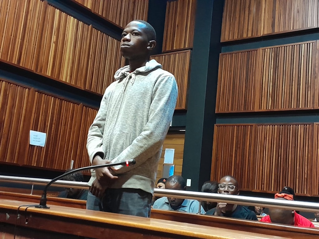 Sifiso Mkhwanazi in the dock at the Joburg High Court. Photo by Happy Mnguni