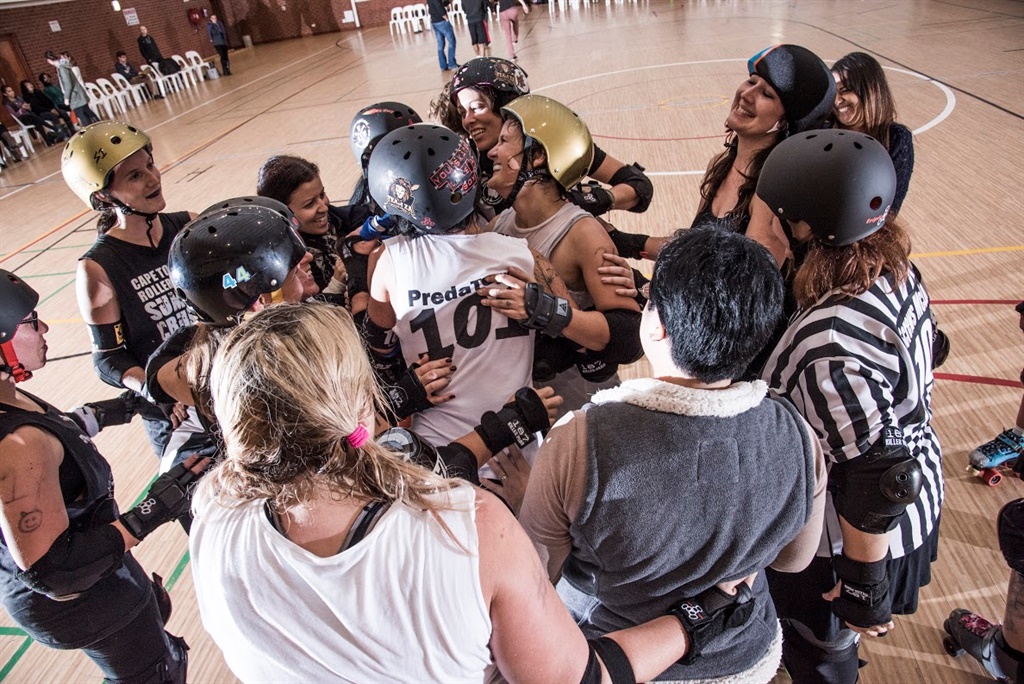 Cape town, home and away, roller derby
