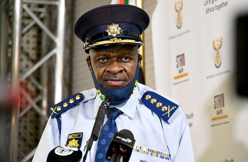 National Police Commissioner General Khehla Sitole.