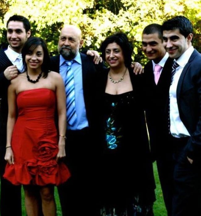 The Ferreira Jorge family. Karen Ferreira Jorge wi