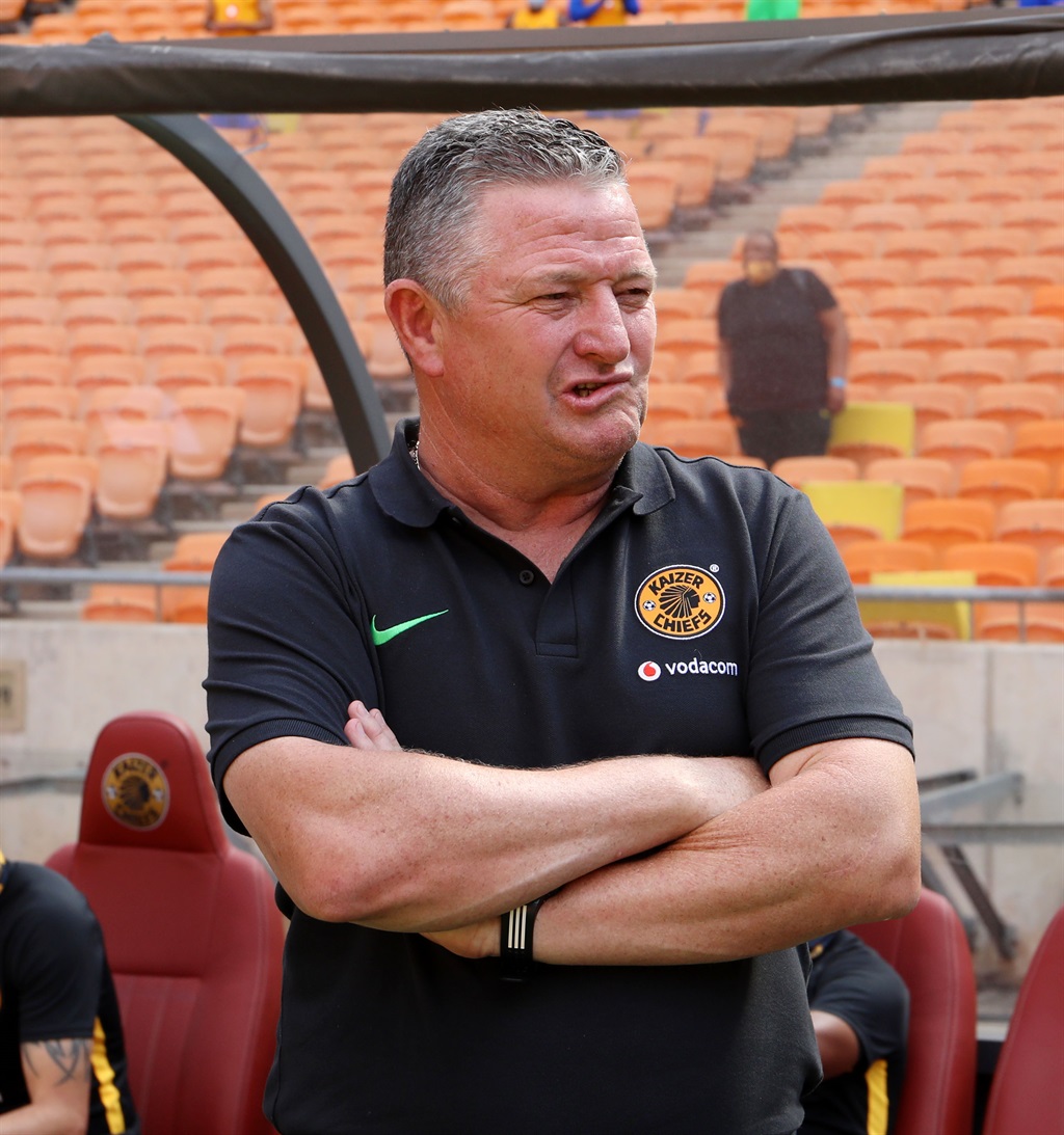 Gavin Hunt, coach of Kaizer Chiefs.