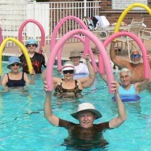 Seniors exercising - Google Free Images