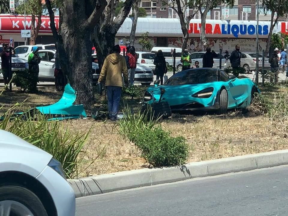 An expensive crash that happened in Cape Town.