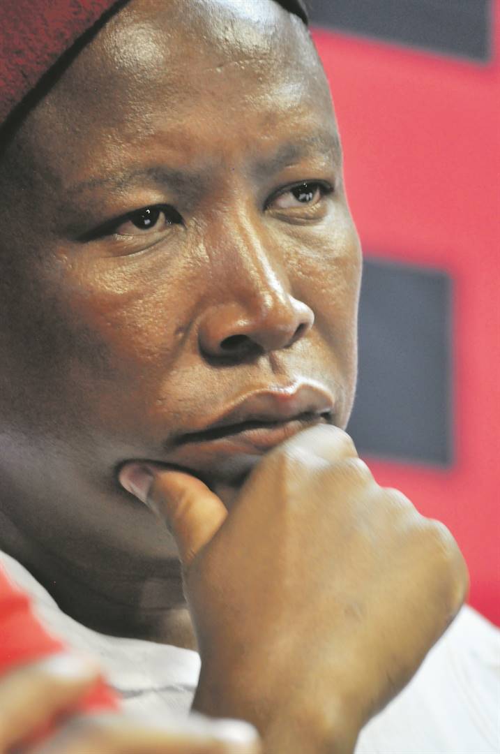 EFF’s leader, Julius Malema.   Photo by Gallo Images/  Laird Forbes