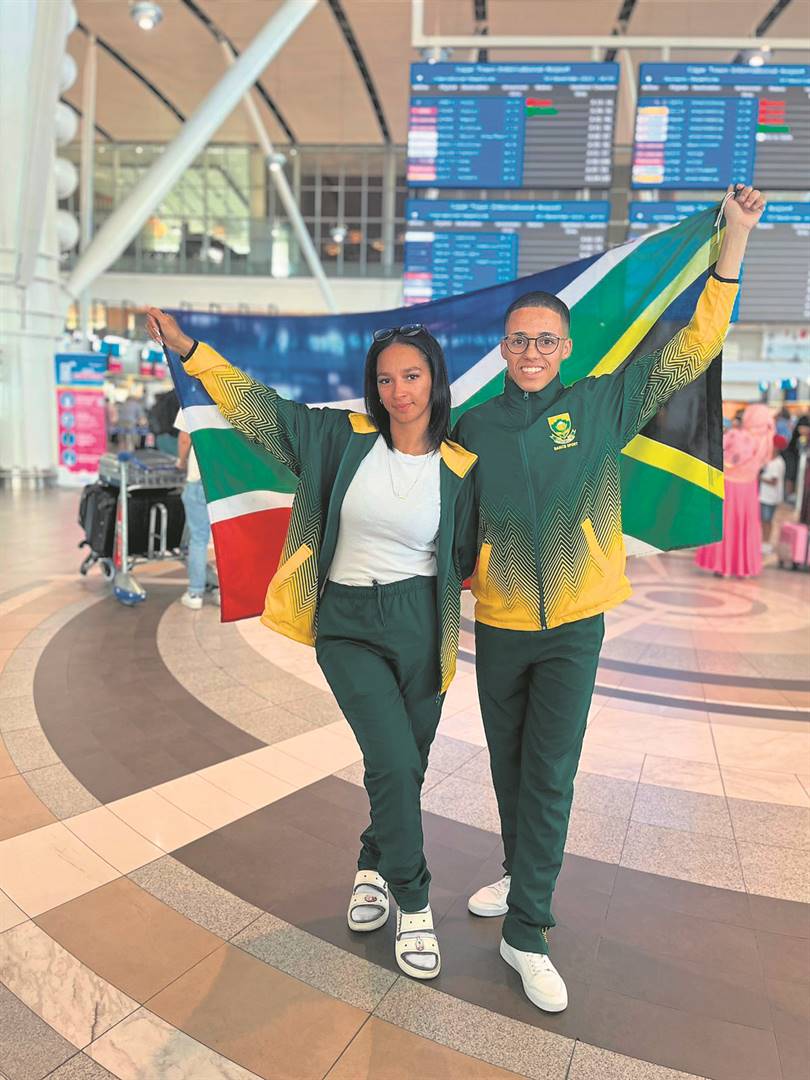 Riana Jacobs and Morgan Achmat represented South Africa in Germany.