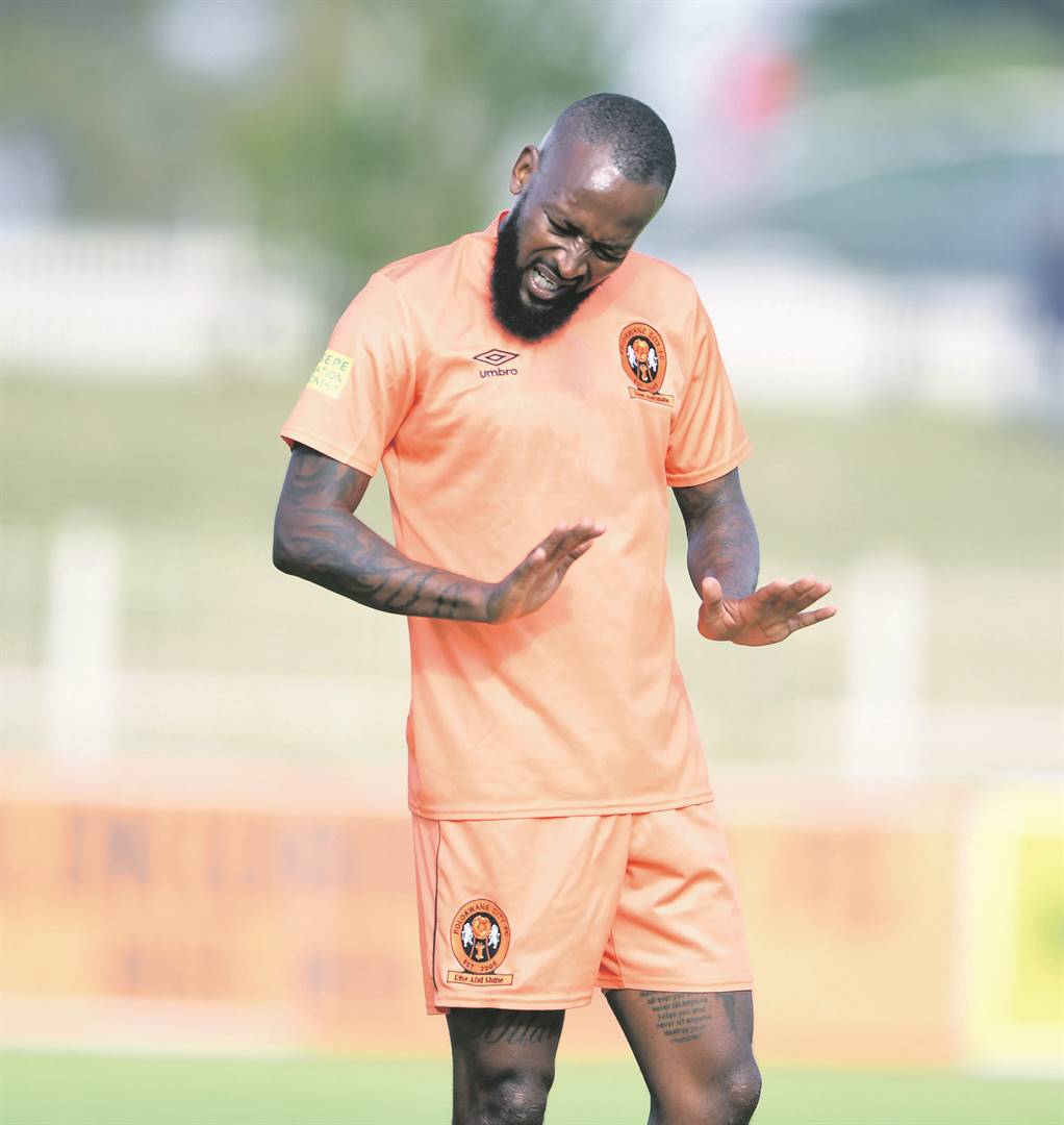 Mpho Makola asked to be heard out during his brief spell with Polokwane City 