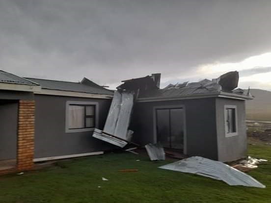 A severe storm or tornado has left a trail of destruction in Mthatha in the Eastern Cape. (SA Weather Service)