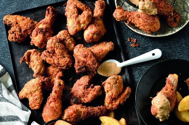 Southern fried chicken