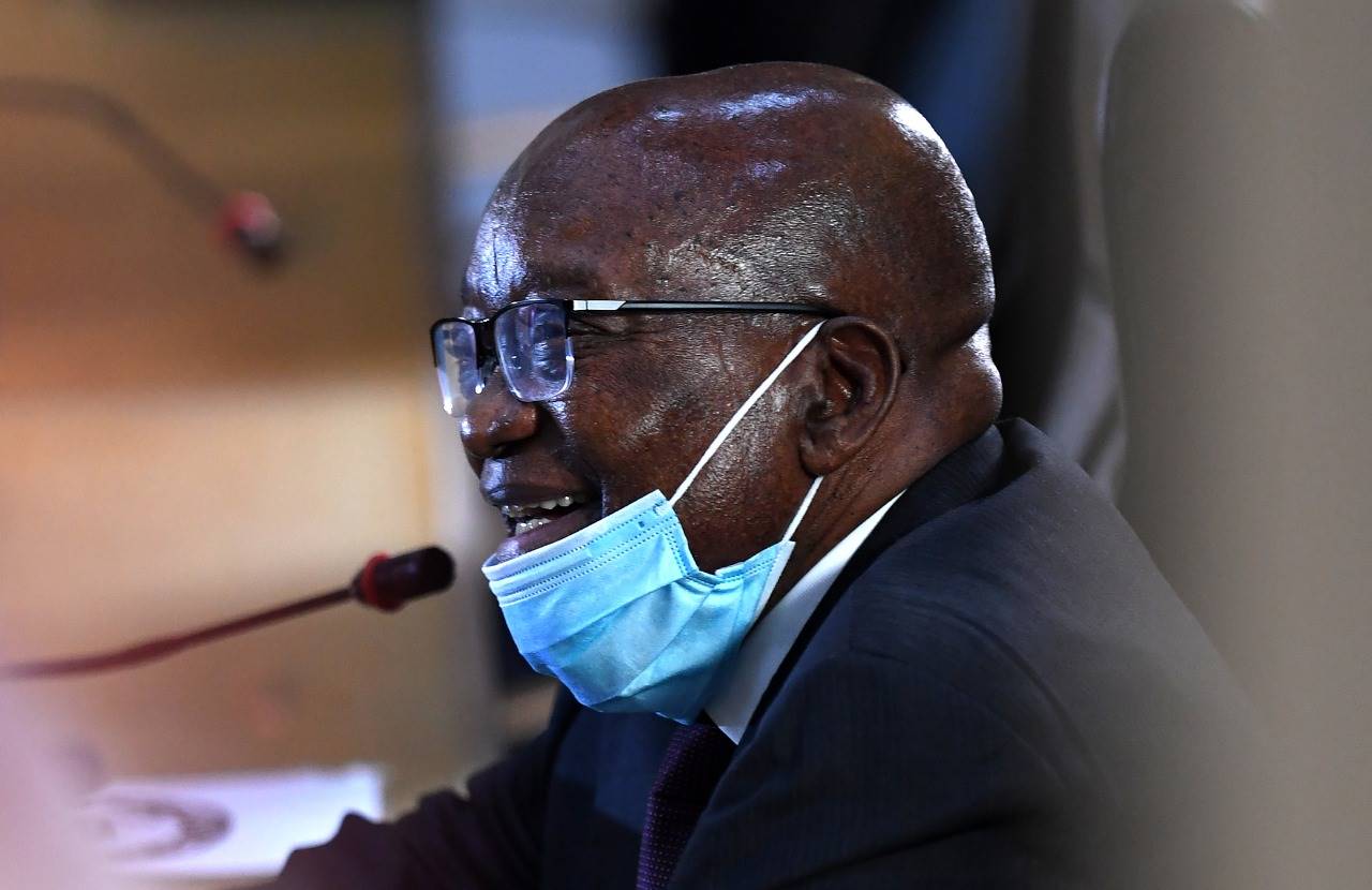 Oudpres. Jacob Zuma, wat Donderdag sonder toestemming uit die Zondo-kommissie geloop het.   Foto: Melinda Stuurman