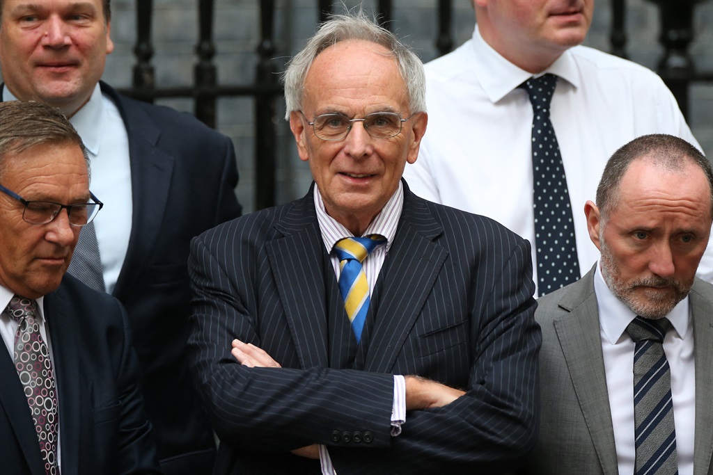 Peter Bone waits in Downing Street ahead of the final speech from Britain's outgoing Prime Minister Boris Johnson at 10 Downing Street in central London on 6 September 2022. 