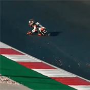 WATCH | Moto2 rider Canet 'cheats death' after serious crash 