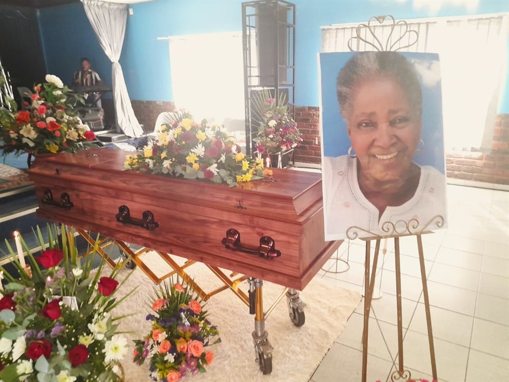 Actress Nonkosi was laid to rest in Daveyton, Ekurhuleni. Photo by Happy Mnguni