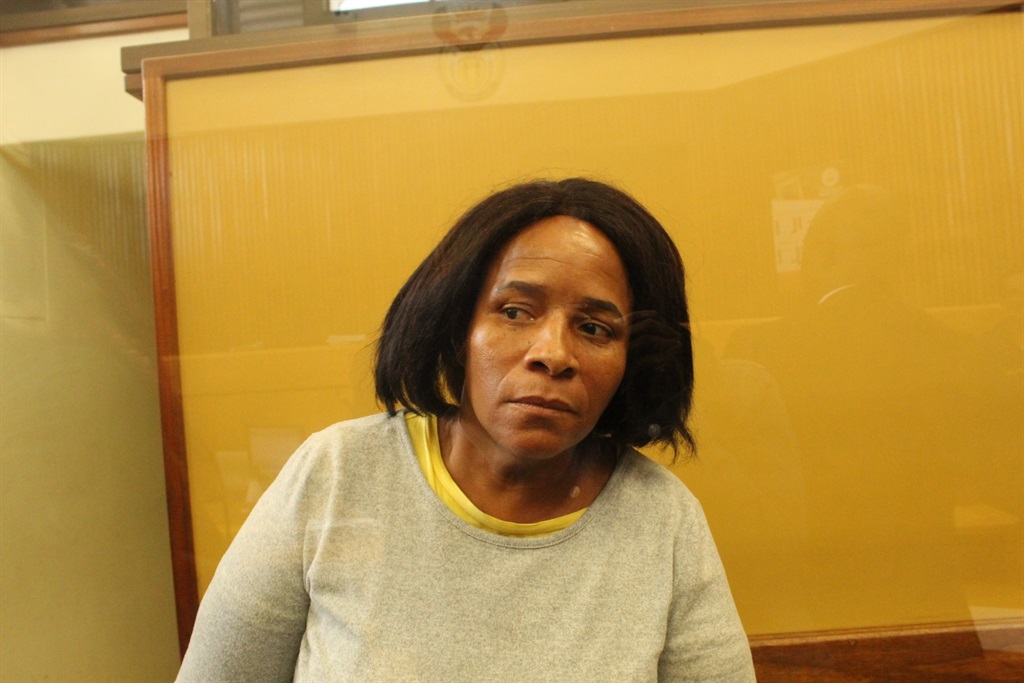 Agnes Semogotsi Setshwantsho was remanded in police custody until January 2024. Photo by Boitumelo Tshehle
