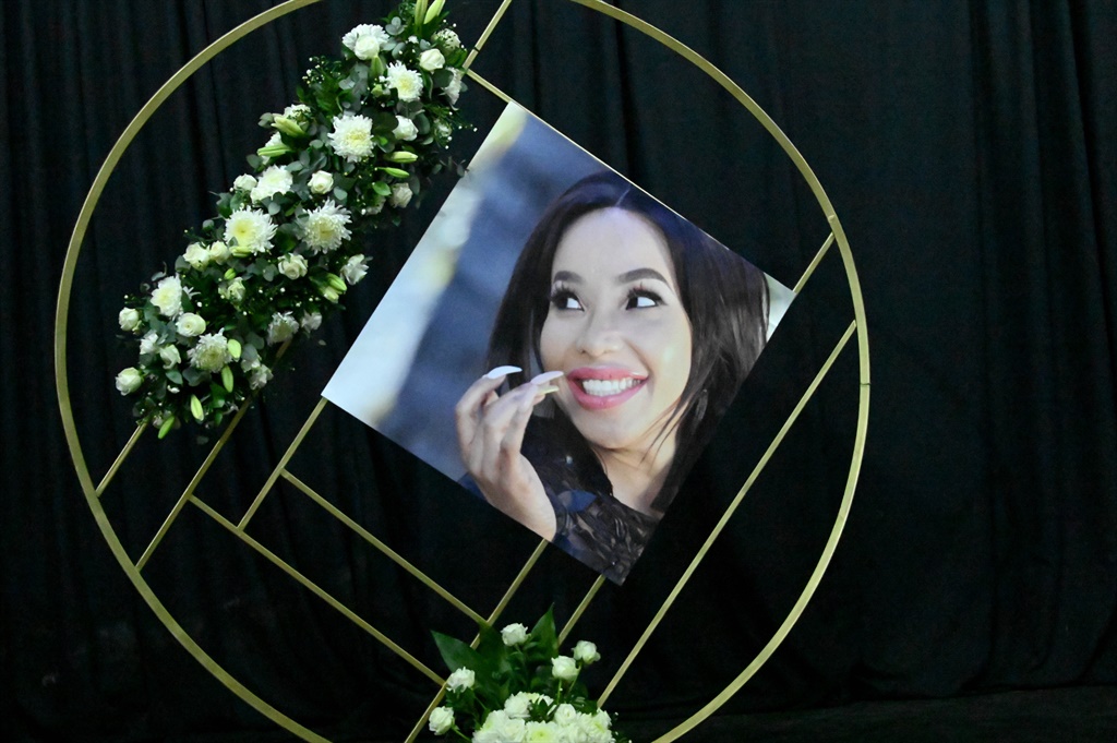 Mshoza's memorial service. Picture: Gallo Images/Oupa Bopape