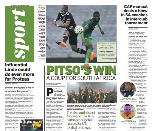 What S In City Press Sport Citypress