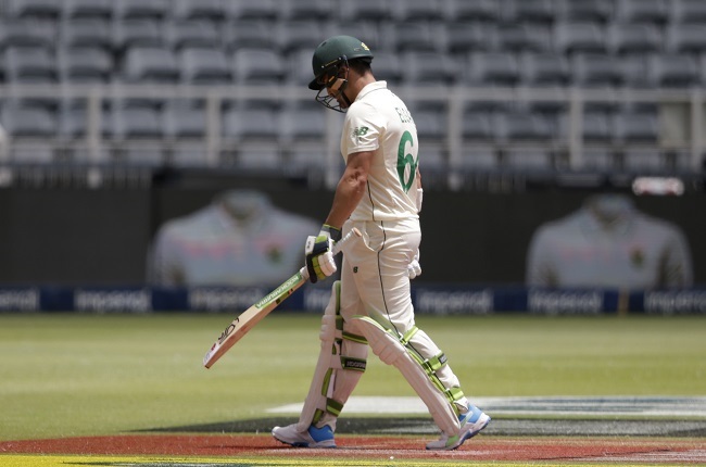 Dean Elgar scored a brilliant 127, but his dismissal sparked another Proteas collapse (AFP)