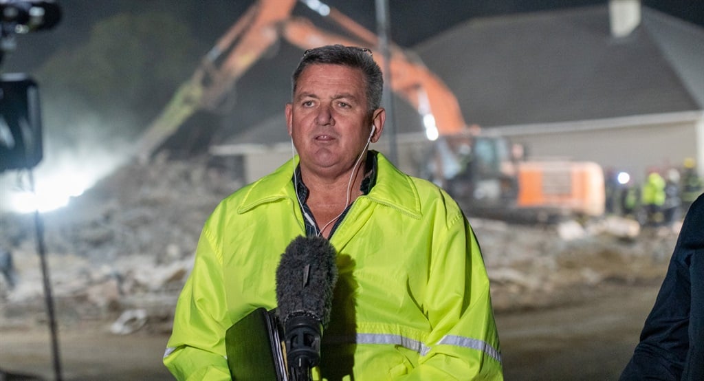 Disaster manager for the Garden Route District Municipality, Gerhard Otto. (Alfonso Nqunjuna/News24)