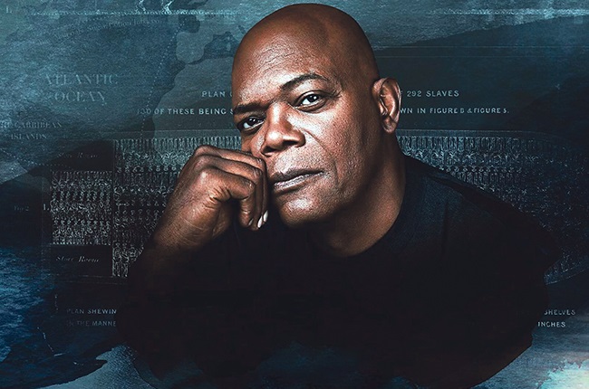 Samuel L Jackson revisits the painful history of his ancestors, the Benga people of Gabon, who were captured and then enslaved in the US. Picture: Supplied