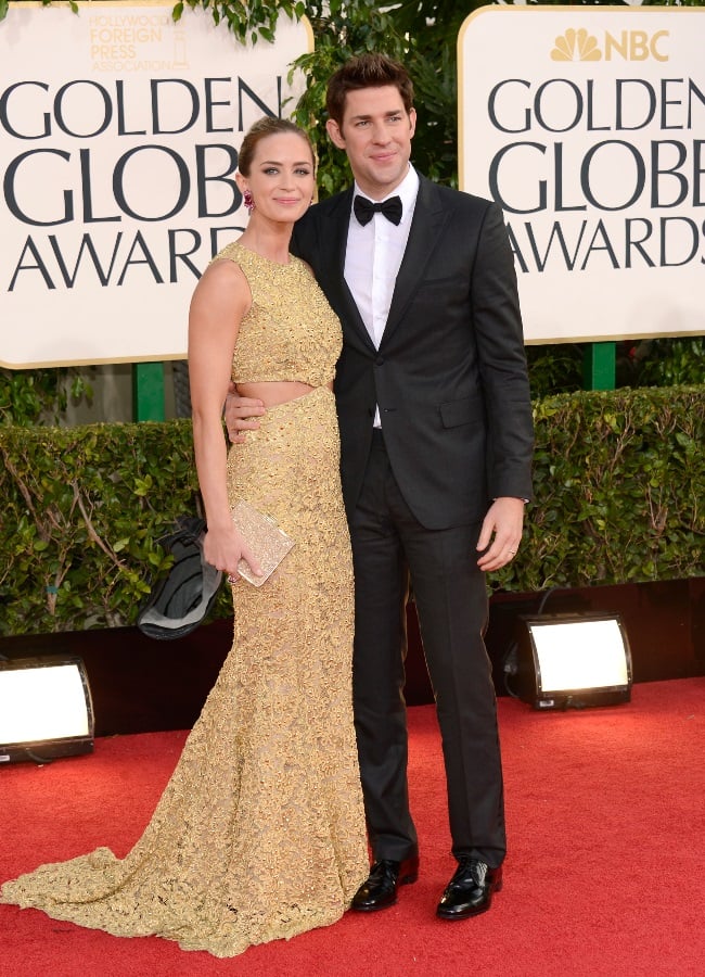 Emily and John attend the 2013 Golden Globe Awards
