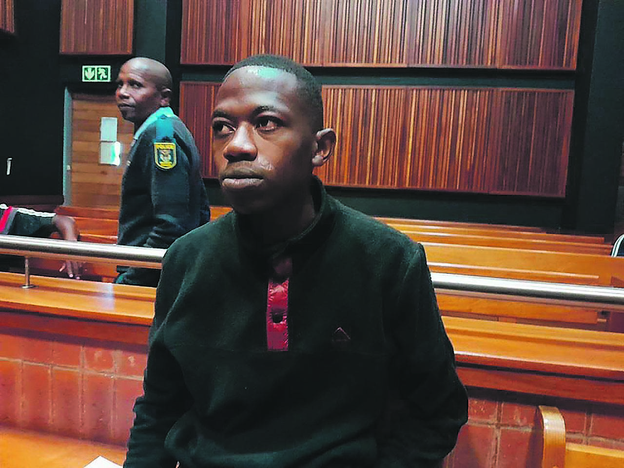 The alleged sex workers ‘killer’ Sifiso Mkhwanazi says he was coerced to confess. Photo by Happy Mnguni