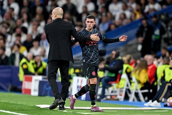 Manchester City boss Pep Guardiola has revealed why Phil Foden seemed unhappy about being subbed off during the match against Real Madrid.