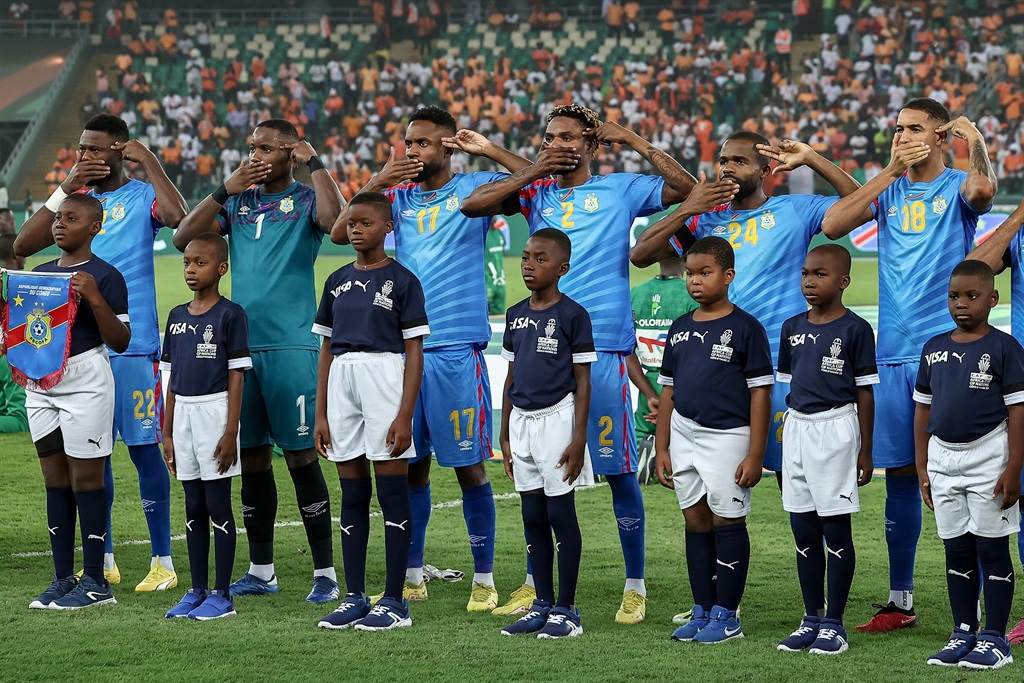 The Dr Congo’s players and their French head coach Sébastien Desabre protested before their Africa Cup of Nations semi-final loss to Ivory Coast in Abidjan.