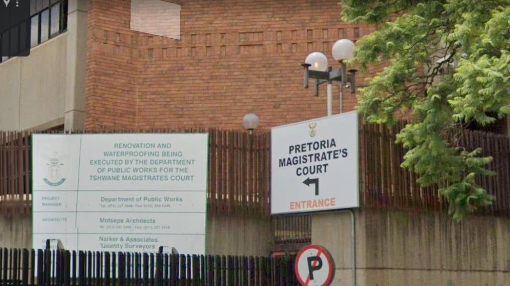 The Pretoria Magistrate's Court, where a 34-year-old teacher appeared for the alleged rape of an 11-year-old girl. (Google© Streetview, Google Maps, taken 2022)