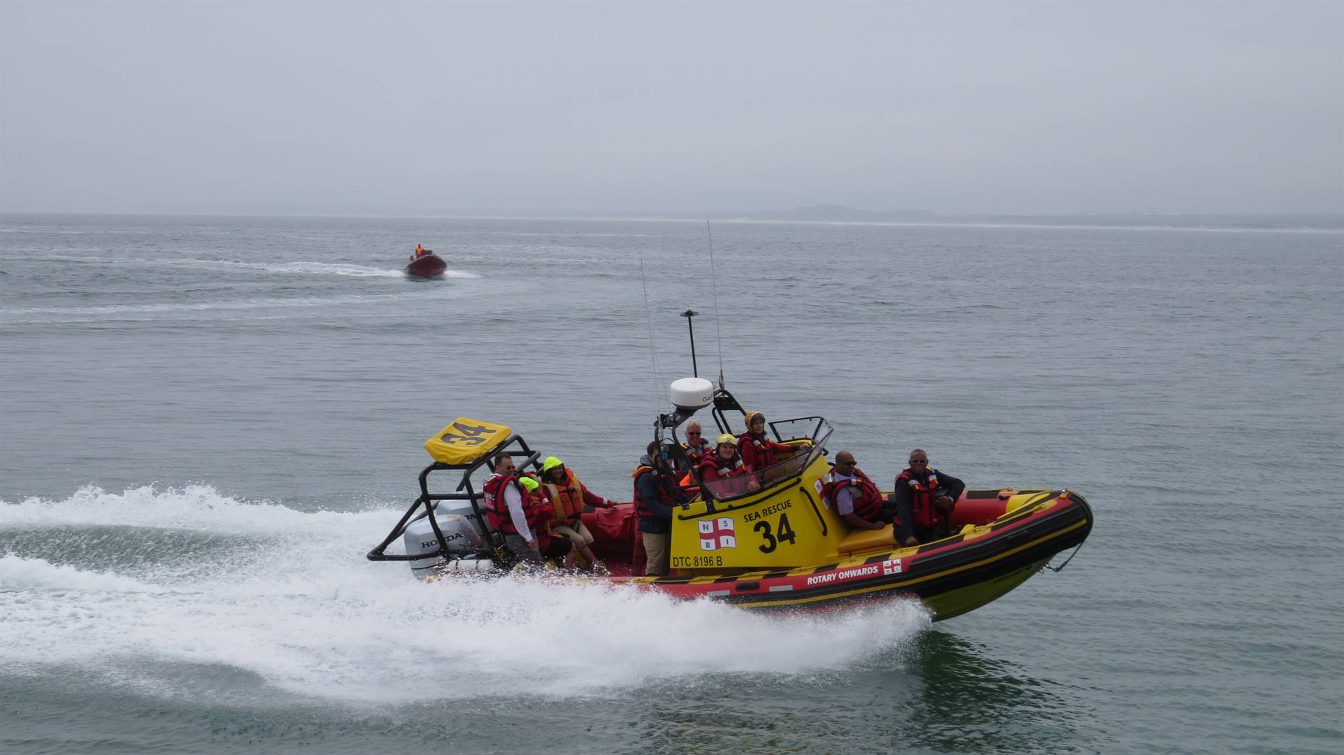 The National Sea Rescue Institute was called when eyewitnesses reported a drowning in progress at a beach next to the Gordon's Bay Naval Base.  