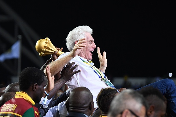 Hugo Broos is eyeing a second Africa Cup of Nations title after clinching the 2017 edition with Cameroon.