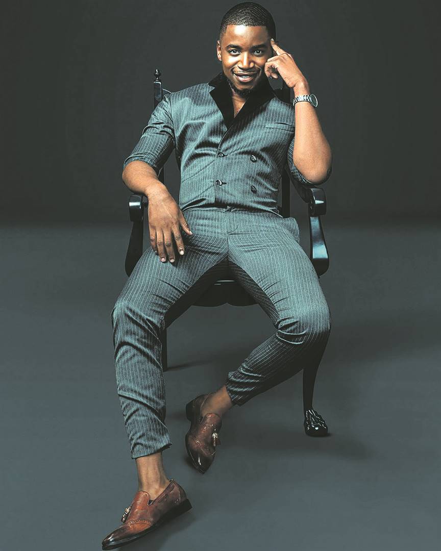 Actor Sandile Mahlangu is excited about his new role.   Photo from Instagram