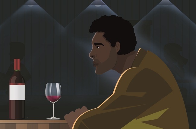 Feeling dejected and out of place, Sipho waits in a trendy bar to confront his wife and her new lover.
