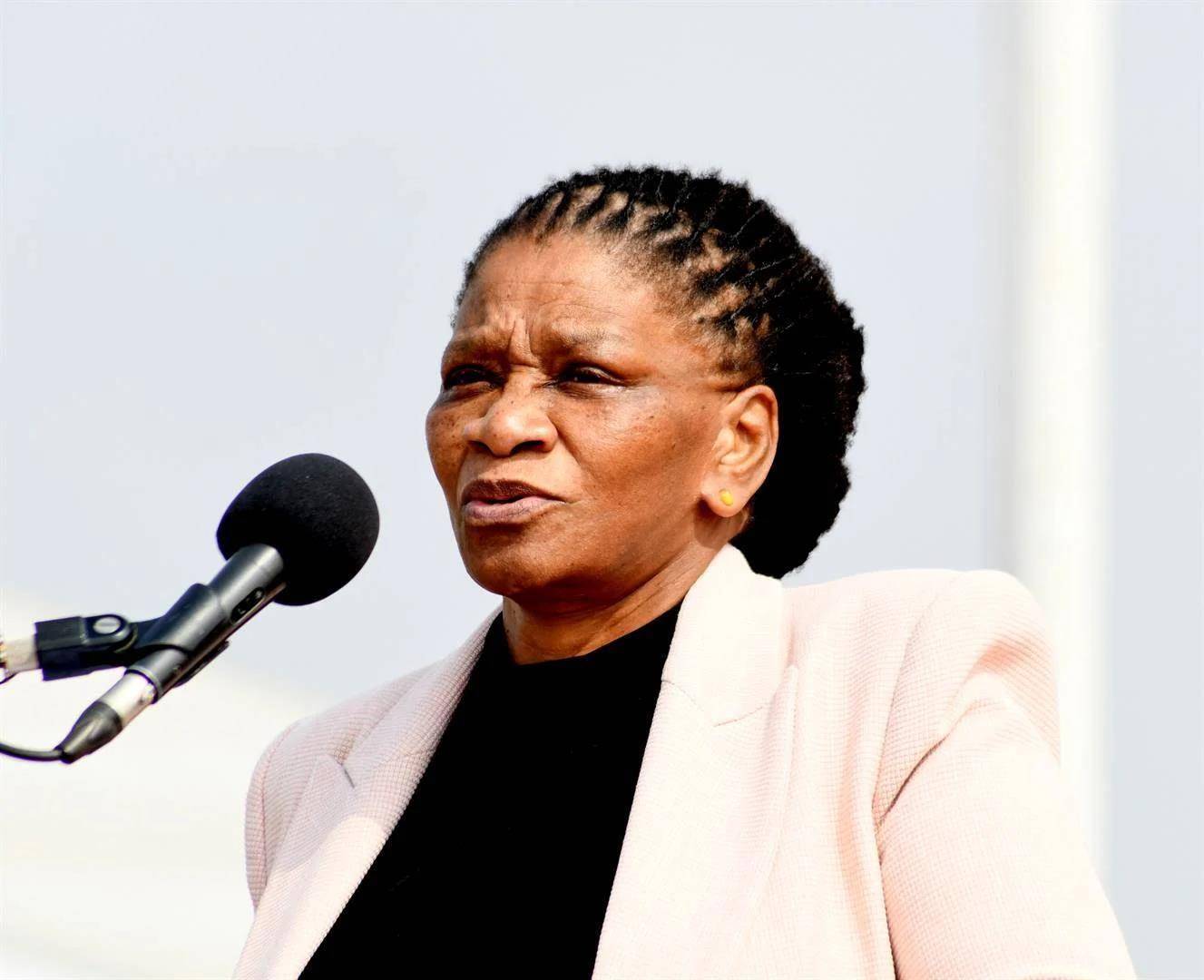 Minister Thandi Modise rubbished claims that she is leaving the ANC. Photo by Gallo Images