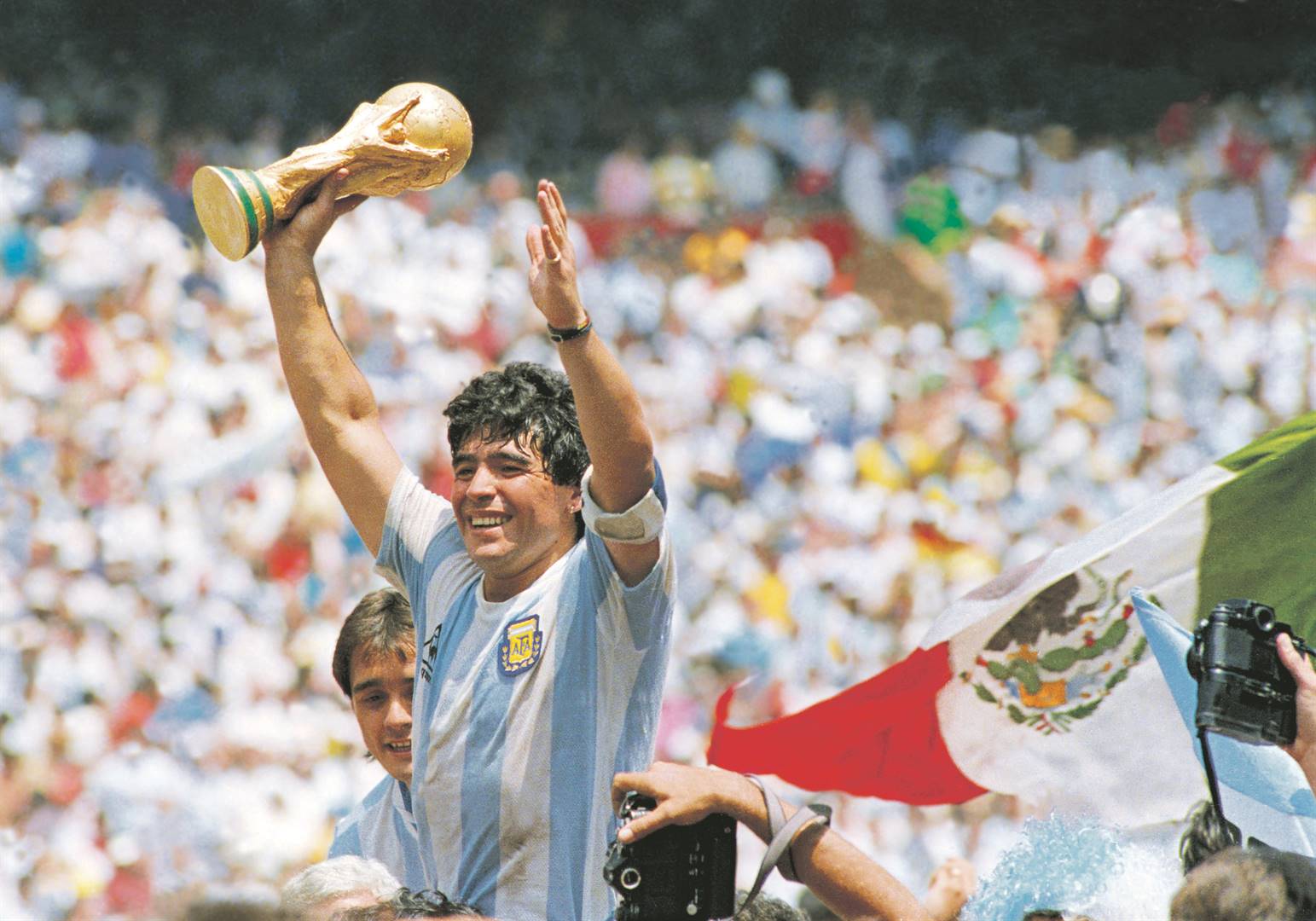 Diego Maradona | The Argentine icon, who led his country to the 1986 World Cup triumph, died of a heart attack on November 25. He was 60. Picture: Archivo El Grafico / Getty Images
