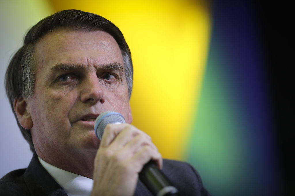 Jair Bolsonaro   Photo: Getty Images 