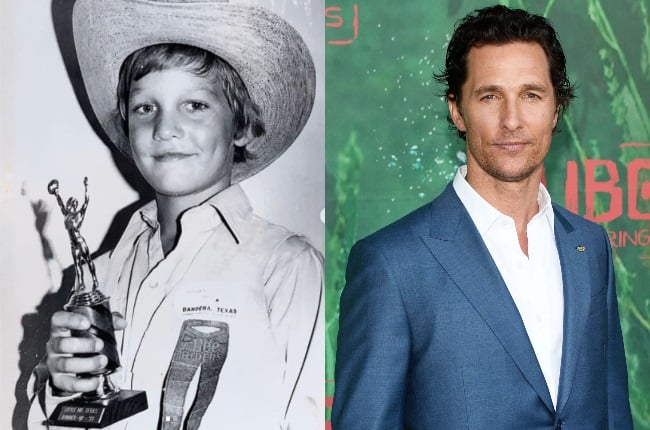 Matthew McConaughey believed he won Little Mr. Texas in 1977 until a few years ago. Credit: Getty Inages Gallo Images / Instagram @officiallymcconaughey