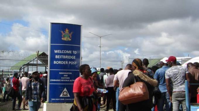 An additional 380 border guards at the busiest ports, including the Beitbridge border post.