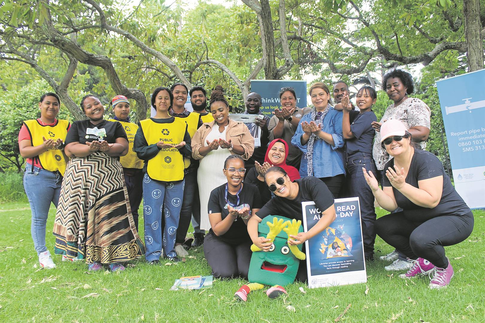 For this occasion other City partners such as the City’s Water and Sanitation, Urban Waste Management and Biodiversity public awareness teams were also invited to enrich the little ones’ lives with practical information that forms part of their daily lives.