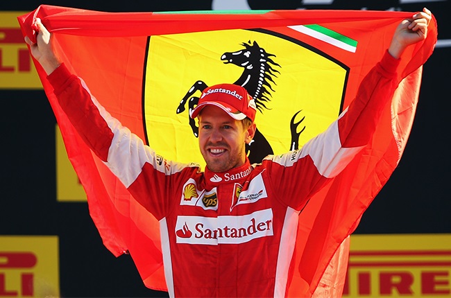 Sebastian Vettel was a Ferrari driver from 2015-2020. (Bryn Lennon/Getty Images)