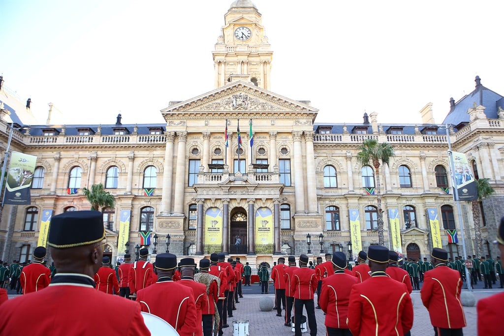General view during of the 2024 State of the Nation Address at Cape Town City Hall on 8 February 2024.