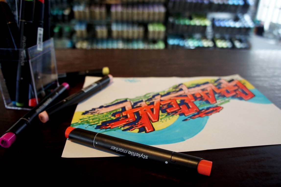 rasty This prolific artist is looking to promote creative talent in the realm of graffiti. PHOTO: 