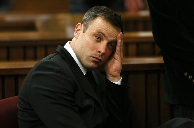 Oscar Pistorius was sentenced to 13 years and five months in jail for shooting and killing Reeva Steenkamp through a closed bathroom door in his home in 2013. (PHOTO: Gallo Images/Getty Images)