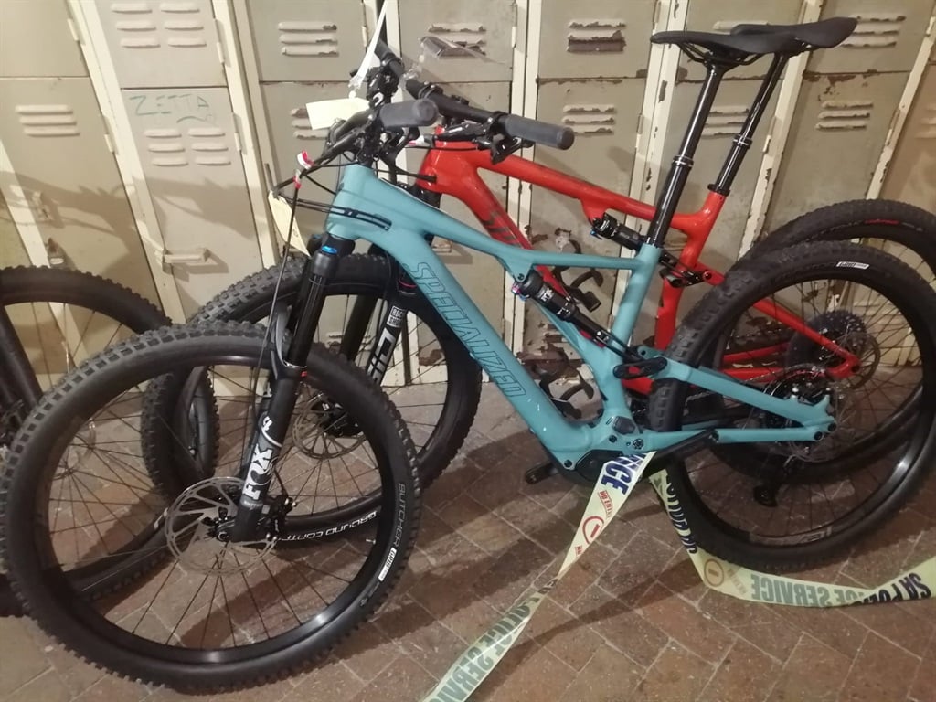 One of the recovered bicycles.