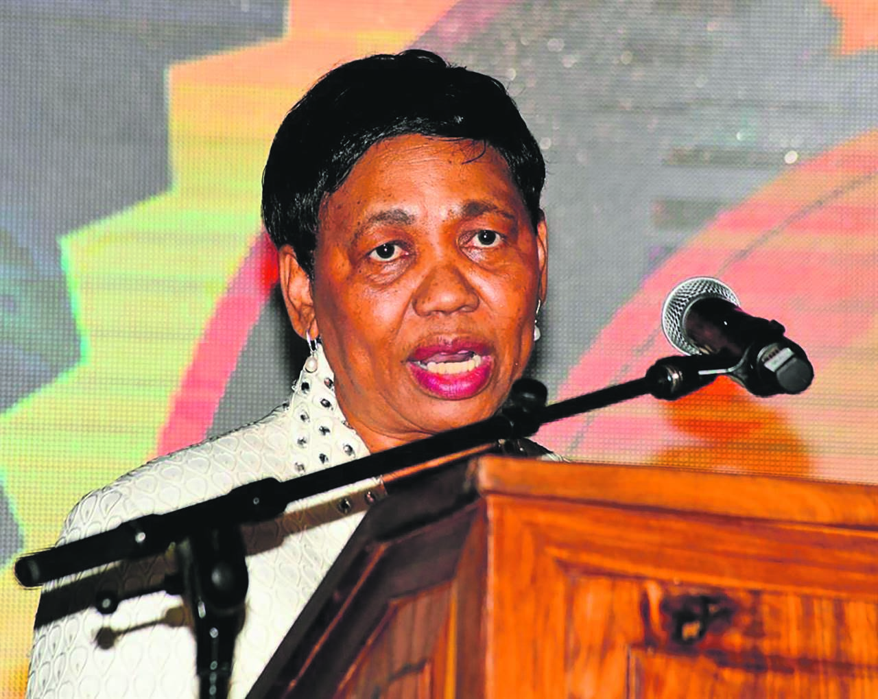 Minister Angie Motsega is set to release the 2023 National Senior Certificate Examination results on Thursday, 18 January.  Photo by Gallo Images
