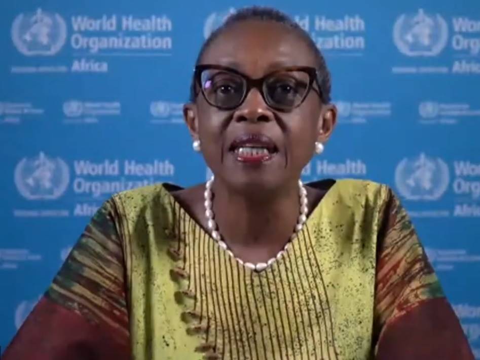 WHO Africa's Dr Matshidiso Moeti. (Photo: YouTube/WGO)