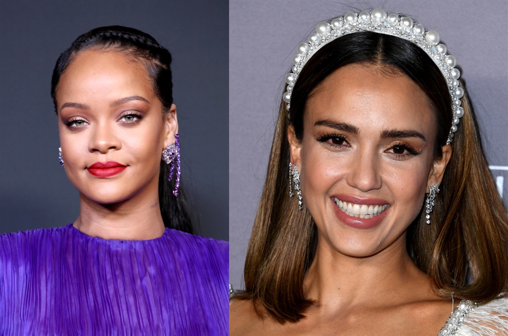 Rihanna and Jessica Alba have both launched beauty brands during their entertainment career hiatuses. (Images: Getty)