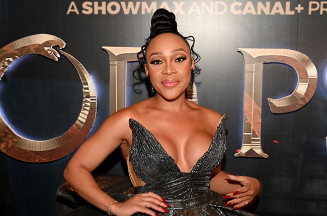 Thando Thabethe living her best life as she hobnobs with