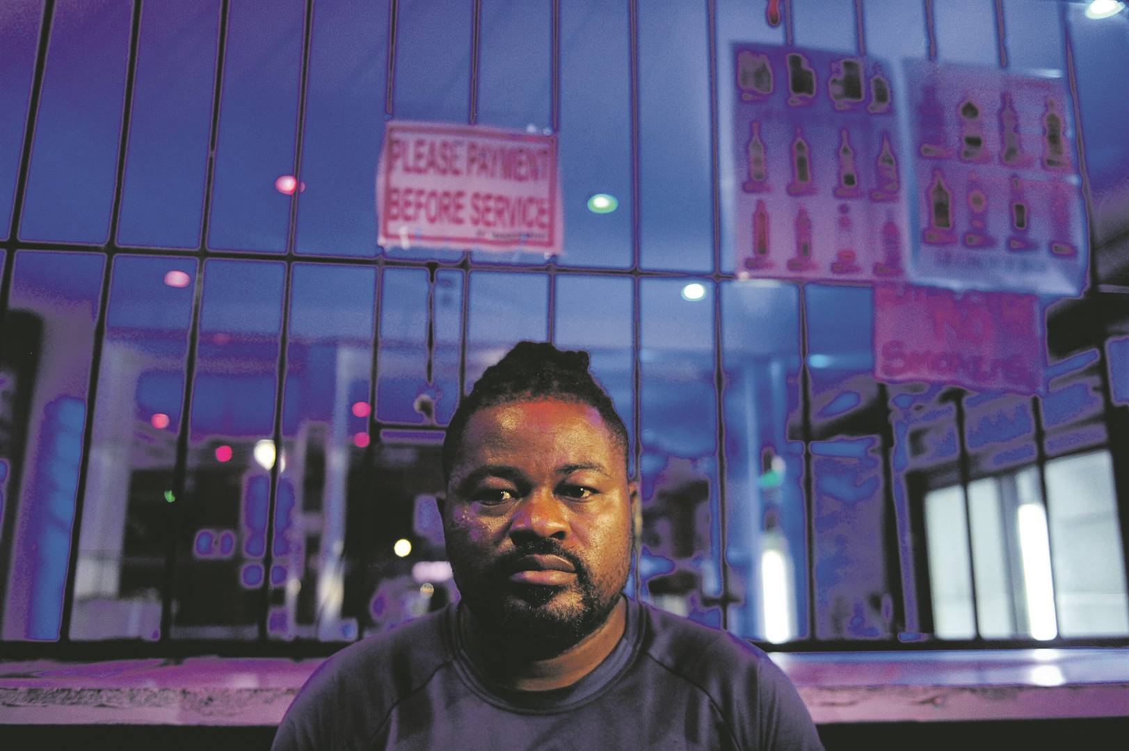 Tavern and nightclub owner Chris Tamba says the ban on the sale of alcohol has affected his businesses and he has had to lay off his staff. Picture: Rosetta Msimango