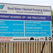 Rand Water instructed to start pumping water after power restored to parts of Joburg